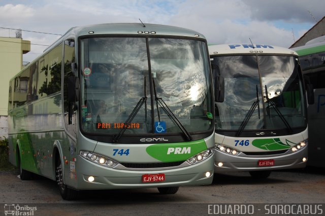 PRM Turismo 744 na cidade de Sorocaba, São Paulo, Brasil, por EDUARDO - SOROCABUS. Número da foto: #2208960.