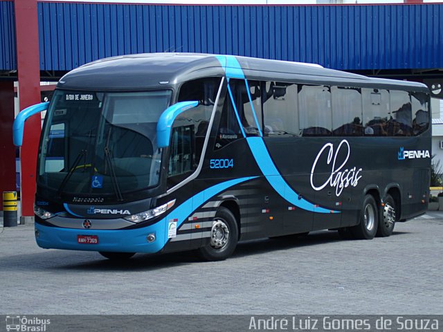 Empresa de Ônibus Nossa Senhora da Penha 52004 na cidade de Resende, Rio de Janeiro, Brasil, por André Luiz Gomes de Souza. Número da foto: #2209843.