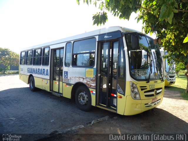 Transportes Guanabara 1320 na cidade de Natal, Rio Grande do Norte, Brasil, por David Franklin. ID da foto: 2208110.