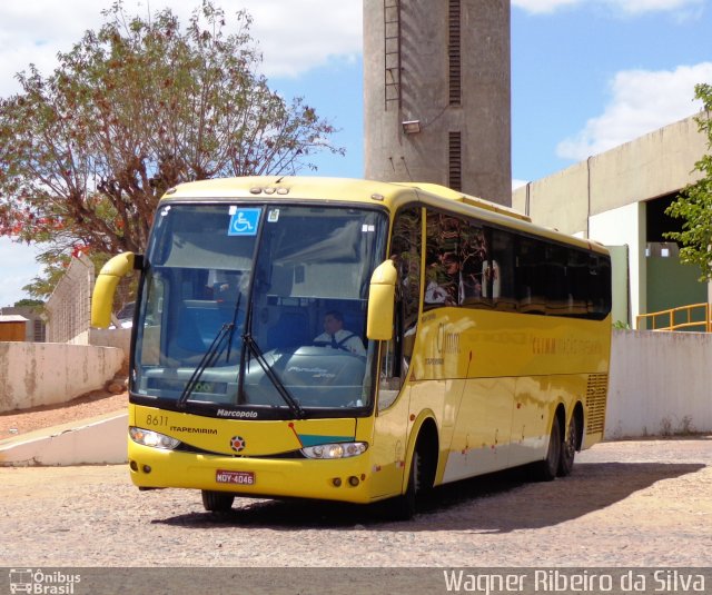 Viação Itapemirim 8611 na cidade de Crateús, Ceará, Brasil, por Wagner Ribeiro da Silva. Número da foto: #2209933.