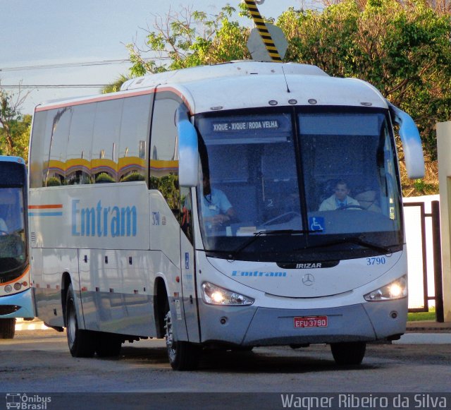 Emtram 3790 na cidade de Barreiras, Bahia, Brasil, por Wagner Ribeiro da Silva. Número da foto: #2209741.