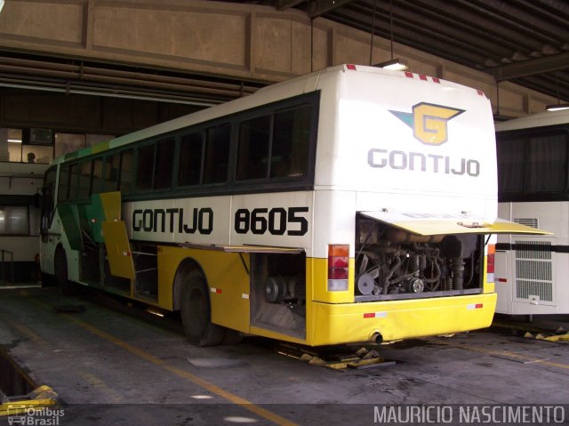 Empresa Gontijo de Transportes 8605 na cidade de Belo Horizonte, Minas Gerais, Brasil, por Maurício Nascimento. ID da foto: 2153711.