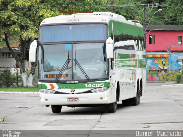 Cia. São Geraldo de Viação 14285 na cidade de Ilhéus, Bahia, Brasil, por Daniel  Machado. Número da foto: #2153952.