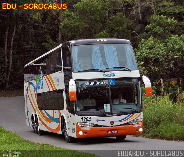 Mundo das Águas Turismo 1204 na cidade de São Paulo, São Paulo, Brasil, por EDUARDO - SOROCABUS. ID da foto: 2153246.