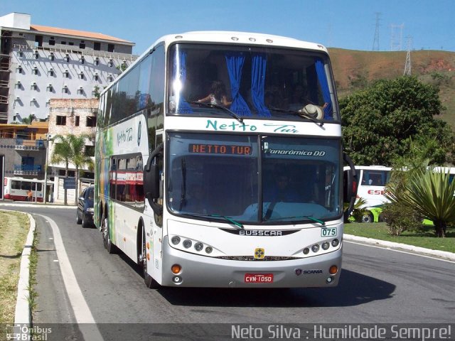 Viação Netto Turismo 075 na cidade de Aparecida, São Paulo, Brasil, por Neto Silva. Número da foto: #2152740.