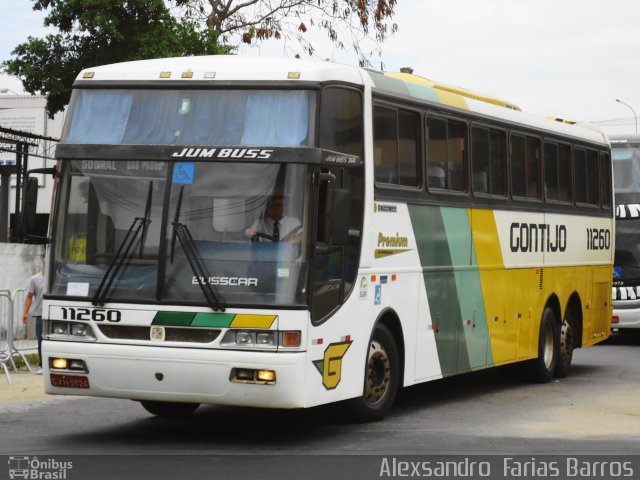 Empresa Gontijo de Transportes 11260 na cidade de Rio de Janeiro, Rio de Janeiro, Brasil, por Alexsandro  Farias Barros. ID da foto: 2152753.