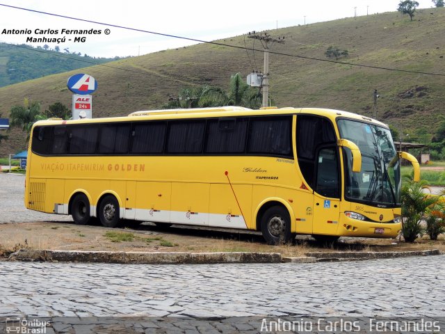 Viação Itapemirim 5805 na cidade de Manhuaçu, Minas Gerais, Brasil, por Antonio Carlos Fernandes. ID da foto: 2153079.