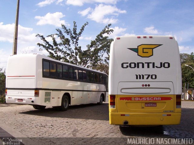 Empresa Gontijo de Transportes 11170 na cidade de Belo Horizonte, Minas Gerais, Brasil, por Maurício Nascimento. Número da foto: #2153164.