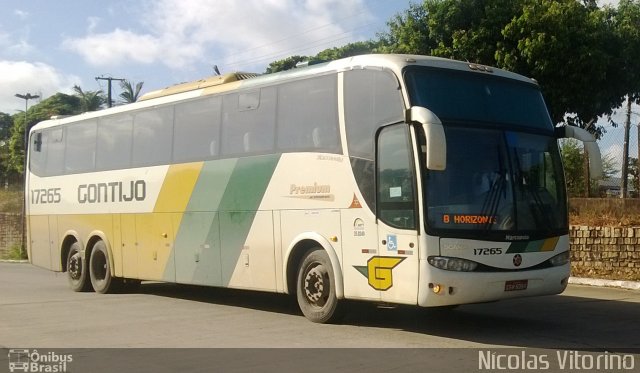 Empresa Gontijo de Transportes 17265 na cidade de Natal, Rio Grande do Norte, Brasil, por Nícolas Vitorino Lopes. Número da foto: #2152904.