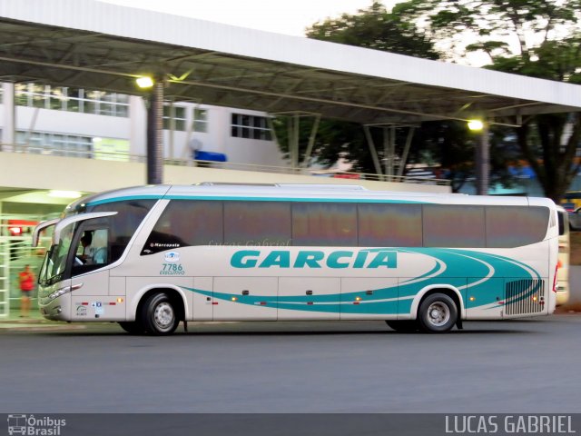 Viação Garcia 7786 na cidade de Telêmaco Borba, Paraná, Brasil, por Lucas Gabriel. Número da foto: #2153286.