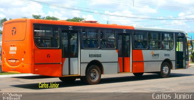 Viação Reunidas 30010 na cidade de Goiânia, Goiás, Brasil, por Carlos Júnior. Número da foto: #2153984.