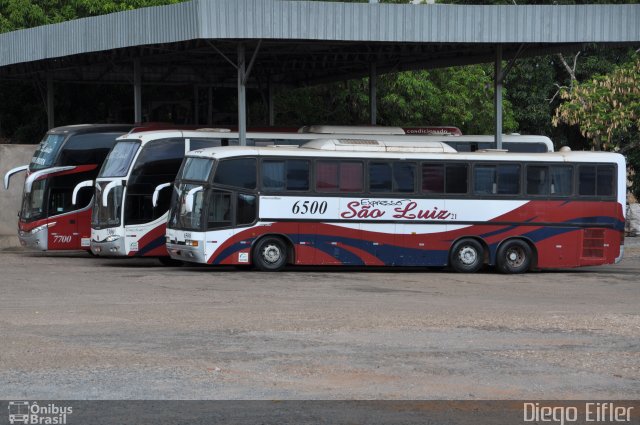 Expresso São Luiz 6500 na cidade de Cuiabá, Mato Grosso, Brasil, por Diego Eifler. ID da foto: 2153243.