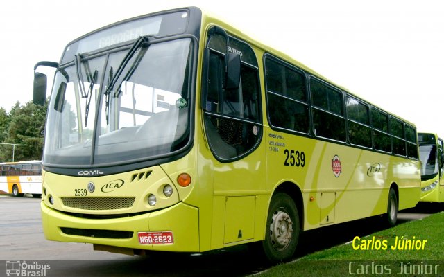 TCA - Transportes Coletivos Anápolis 2539 na cidade de Anápolis, Goiás, Brasil, por Carlos Júnior. Número da foto: #2154040.
