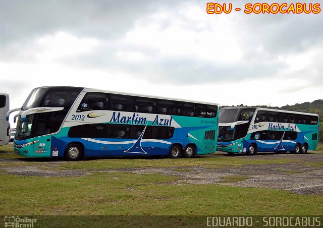 Marlim Azul Turismo 2012 na cidade de São Paulo, São Paulo, Brasil, por EDUARDO - SOROCABUS. Número da foto: #2153255.