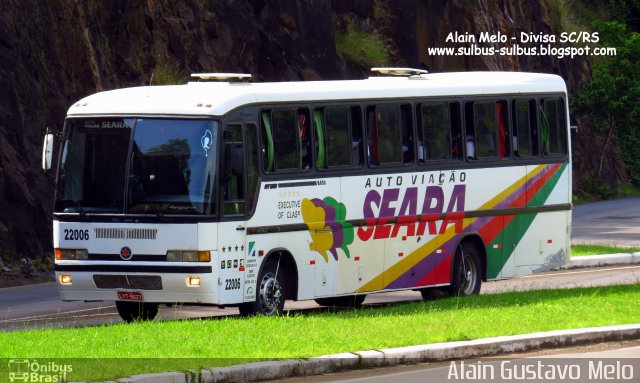 Auto Viação Seara 22006 na cidade de , por Alain Gustavo Melo. ID da foto: 2156484.