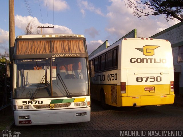 Empresa Gontijo de Transportes 5870 na cidade de Contagem, Minas Gerais, Brasil, por Maurício Nascimento. ID da foto: 2155029.