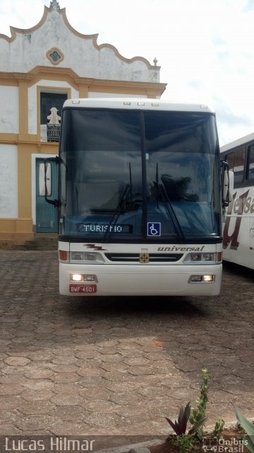 Universal Turismo 1070 na cidade de Lagoa Dourada, Minas Gerais, Brasil, por Jose Hilmar. ID da foto: 2155221.