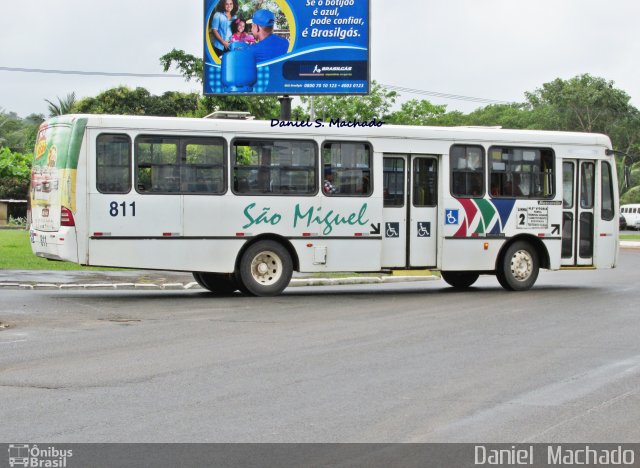 Transportes Urbanos São Miguel de Ilhéus 811 na cidade de Ilhéus, Bahia, Brasil, por Daniel  Machado. ID da foto: 2156616.