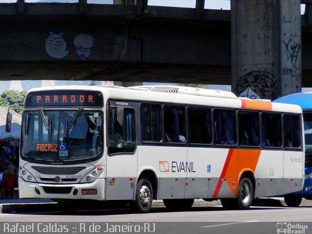 Evanil Transportes e Turismo RJ 132.052 na cidade de Rio de Janeiro, Rio de Janeiro, Brasil, por Rafael Caldas. Número da foto: #2155189.