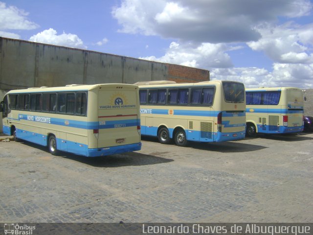 Viação Novo Horizonte Garagem de Bom Jesus da Lapa-BA na cidade de Bom Jesus da Lapa, Bahia, Brasil, por Leonardo Chaves de Albuquerque. ID da foto: 2154913.