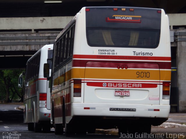 Auto Ônibus Macacari 9010 na cidade de Jaú, São Paulo, Brasil, por João Guilherme Lopes. Número da foto: #2155662.