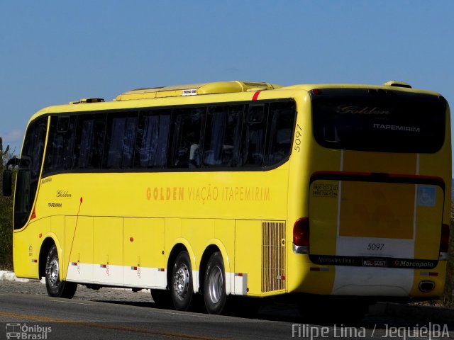 Viação Itapemirim 5097 na cidade de Jequié, Bahia, Brasil, por Filipe Lima. Número da foto: #2154568.