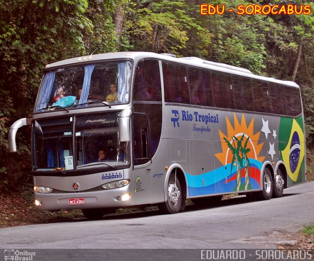 Rio Tropical Turismo 1100 na cidade de São Paulo, São Paulo, Brasil, por EDUARDO - SOROCABUS. Número da foto: #2155550.