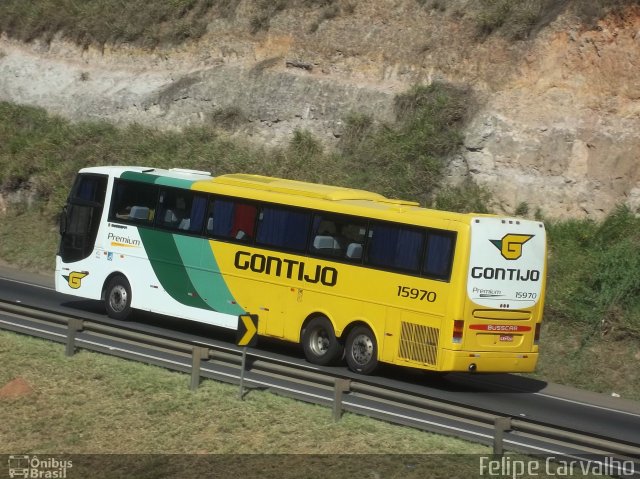 Empresa Gontijo de Transportes 15970 na cidade de Atibaia, São Paulo, Brasil, por Felipe Carvalho. ID da foto: 2156462.