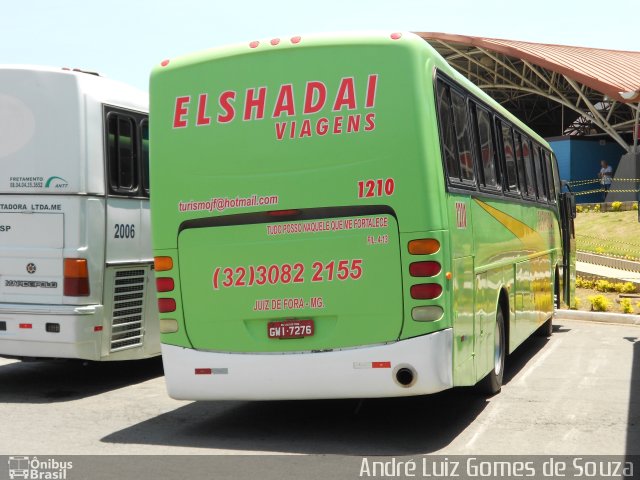 Elshadai Viagens 1210 na cidade de Aparecida, São Paulo, Brasil, por André Luiz Gomes de Souza. ID da foto: 2155040.