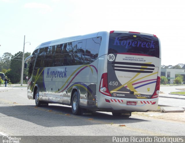 Kopereck Turismo 450 na cidade de Rio Grande, Rio Grande do Sul, Brasil, por Paulo Ricardo  Rodrigues Villanova. Número da foto: #2155870.