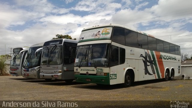 Empresa de Transportes Andorinha 5229 na cidade de Paranavaí, Paraná, Brasil, por Anderson da Silva Ramos. Número da foto: #2158507.