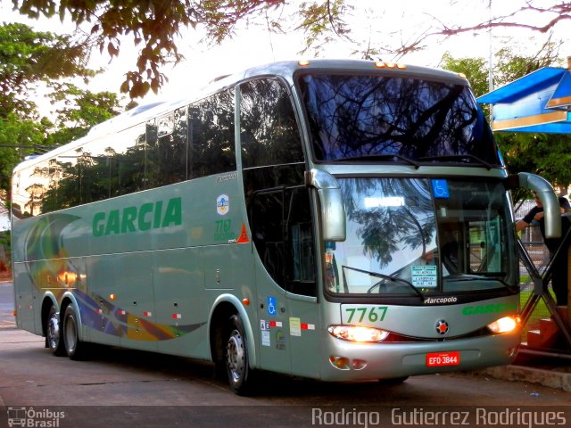 Viação Garcia 7767 na cidade de Maringá, Paraná, Brasil, por Rodrigo  Gutierrez Rodrigues. Número da foto: #2158089.