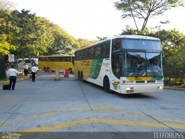 Empresa Gontijo de Transportes 15910 na cidade de São Paulo, São Paulo, Brasil, por Stefano  Rodrigues dos Santos. ID da foto: 2158303.