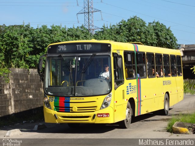 Borborema Imperial Transportes 199 na cidade de Recife, Pernambuco, Brasil, por Matheus Fernando. Número da foto: #2157102.