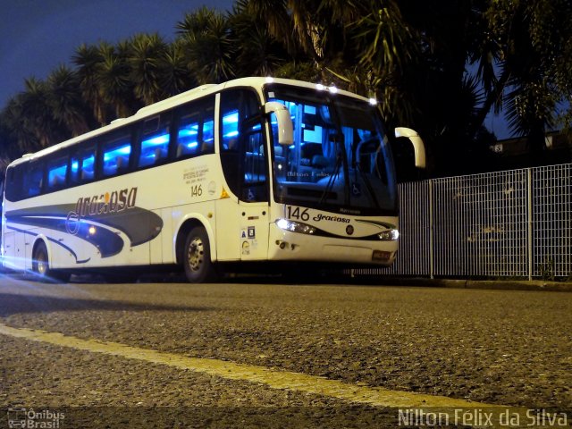 Viação Graciosa 146 na cidade de Curitiba, Paraná, Brasil, por Nilton Félix da Silva. Número da foto: #2156831.