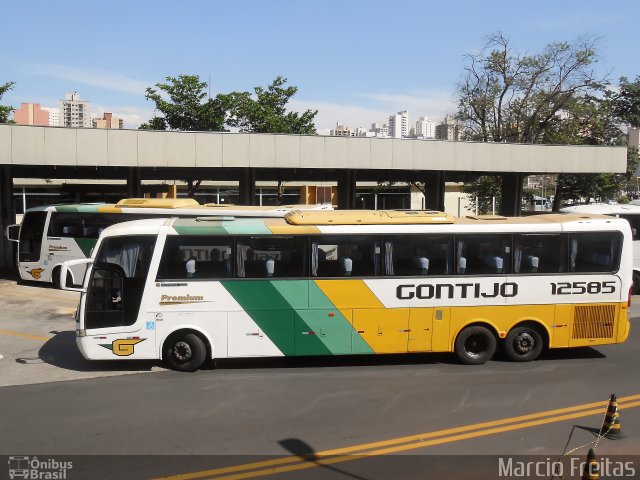 Empresa Gontijo de Transportes 12585 na cidade de Ribeirão Preto, São Paulo, Brasil, por Marcio Freitas. ID da foto: 2158013.