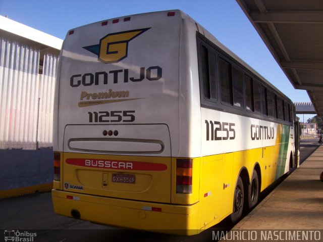 Empresa Gontijo de Transportes 11255 na cidade de Belo Horizonte, Minas Gerais, Brasil, por Maurício Nascimento. ID da foto: 2156966.