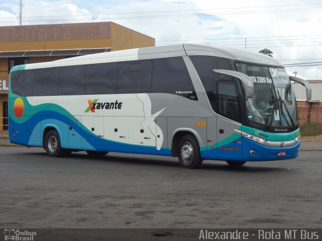 Viação Xavante 3150 na cidade de Primavera do Leste, Mato Grosso, Brasil, por Alexandre Rodrigo. Número da foto: #2157397.