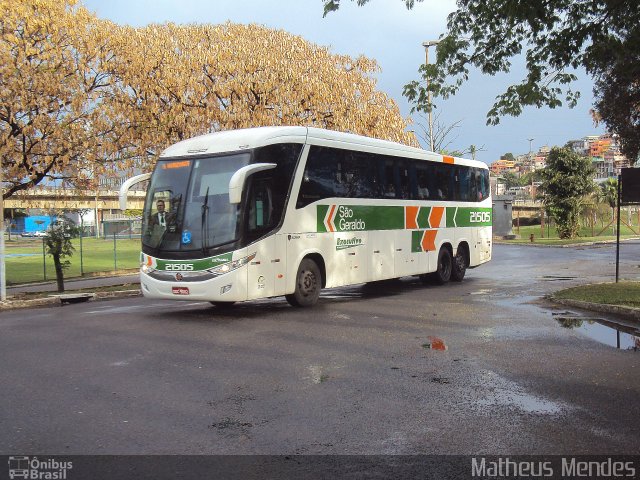 Cia. São Geraldo de Viação 21505 na cidade de Vitória, Espírito Santo, Brasil, por Matheus Mendes. Número da foto: #2158996.