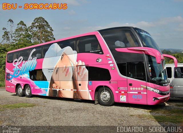 Lidia Turismo 4013 na cidade de São Paulo, São Paulo, Brasil, por EDUARDO - SOROCABUS. Número da foto: #2159430.