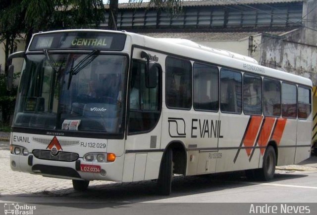 Evanil Transportes e Turismo RJ 132.029 na cidade de Nova Iguaçu, Rio de Janeiro, Brasil, por André Neves . Número da foto: #2159247.