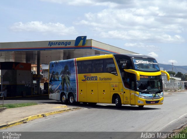 Severo Turismo 1510 na cidade de Belo Horizonte, Minas Gerais, Brasil, por Adão Raimundo Marcelino. ID da foto: 2160292.