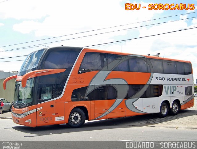 Viação São Raphael 10000 na cidade de São Paulo, São Paulo, Brasil, por EDUARDO - SOROCABUS. ID da foto: 2159972.