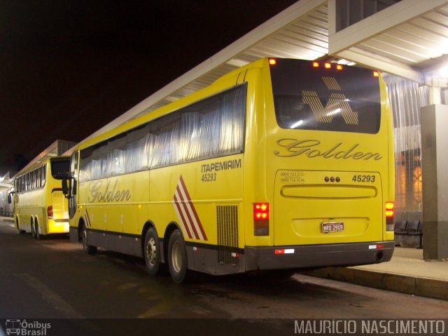Viação Itapemirim 45293 na cidade de Belo Horizonte, Minas Gerais, Brasil, por Maurício Nascimento. Número da foto: #2159272.