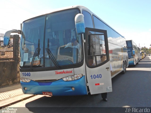 TransAcácia Turismo 1040 na cidade de Rio de Janeiro, Rio de Janeiro, Brasil, por Zé Ricardo Reis. Número da foto: #2159158.
