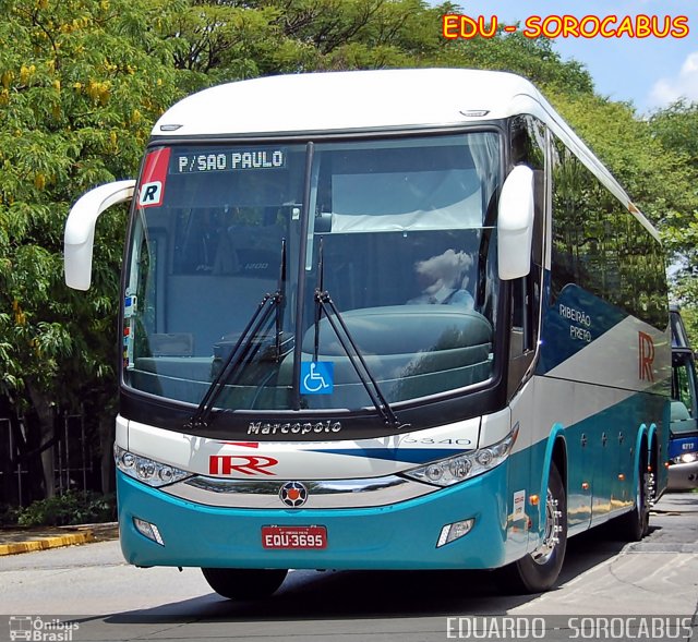 Rápido Ribeirão Preto 3340 na cidade de São Paulo, São Paulo, Brasil, por EDUARDO - SOROCABUS. Número da foto: #2159609.