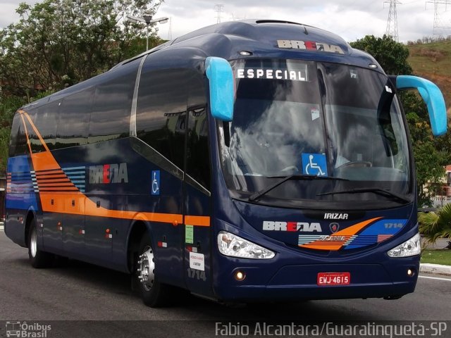Breda Transportes e Serviços 1714 na cidade de Aparecida, São Paulo, Brasil, por Fabio Alcantara. Número da foto: #2159284.
