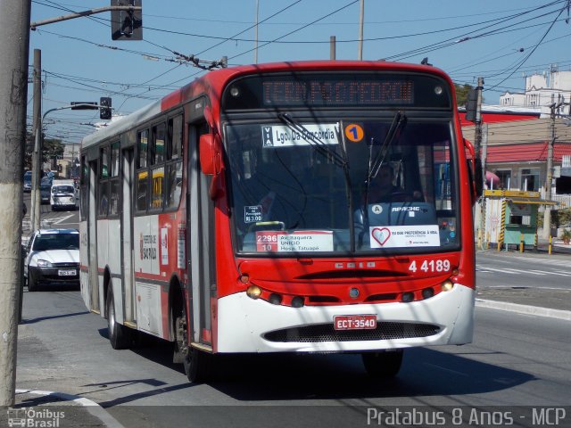 Nova Aliança  4 > Empresa de Transportes Novo Horizonte 4 4189 na cidade de São Paulo, São Paulo, Brasil, por Cristiano Soares da Silva. Número da foto: #2162018.