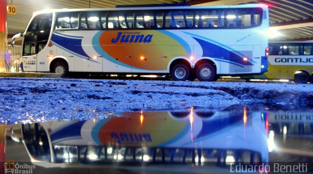 Viação Juína 902 na cidade de Cuiabá, Mato Grosso, Brasil, por Eduardo Benetti . Número da foto: #2161621.