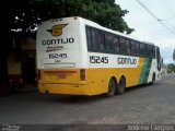 Empresa Gontijo de Transportes 15245 na cidade de Pirapora, Minas Gerais, Brasil, por Andrew Campos. ID da foto: :id.